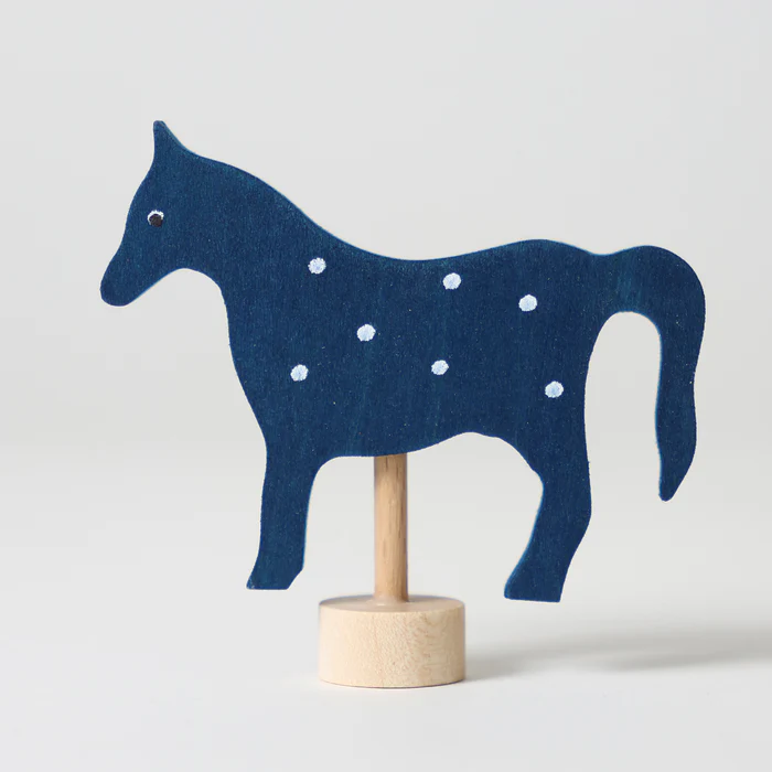 Imagen de Figura decorativa caballo azul para círculo de celebraciones