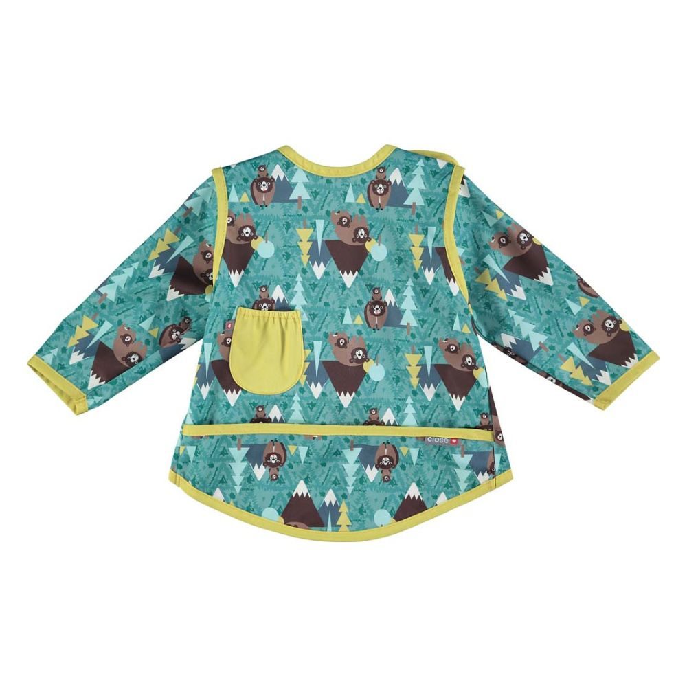 Imagen de Babero bebé "Bear" impermeable con mangas