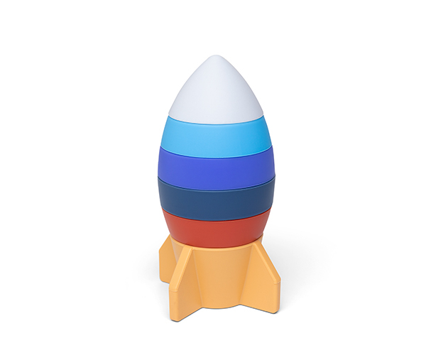 Imagen de Cohete apilable (naranjas y azules)