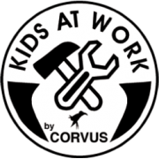 Logotipo de Kids at Work By Corvus