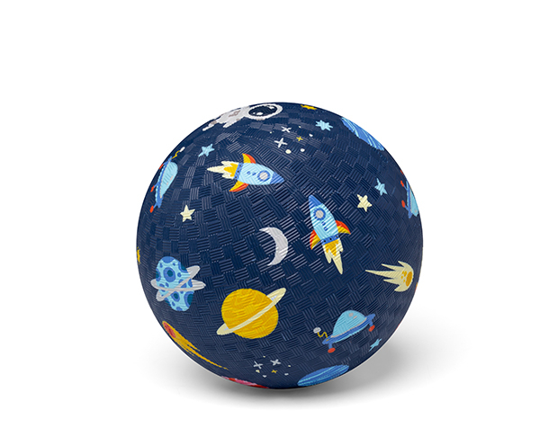 Imagen de Pelota de caucho natural "Espacio" 13 cm Little L