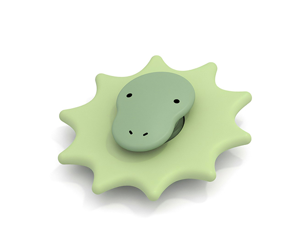 Imagen de Spinner Dino Green