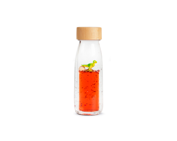 Imagen de Botella sensorial con agua T-Rex - Petit Boum