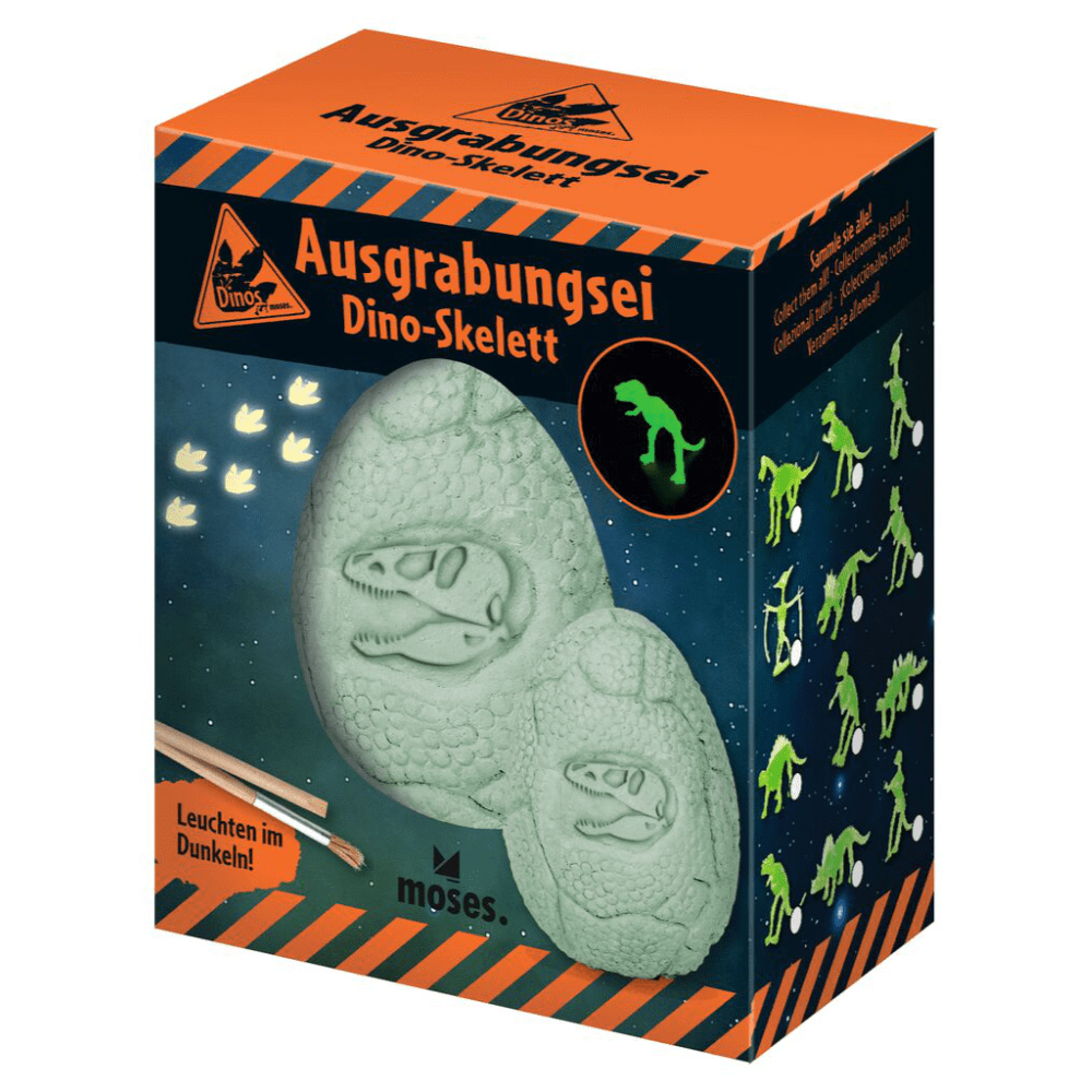 Imagen de Huevo de Dinosaurio con esqueleto