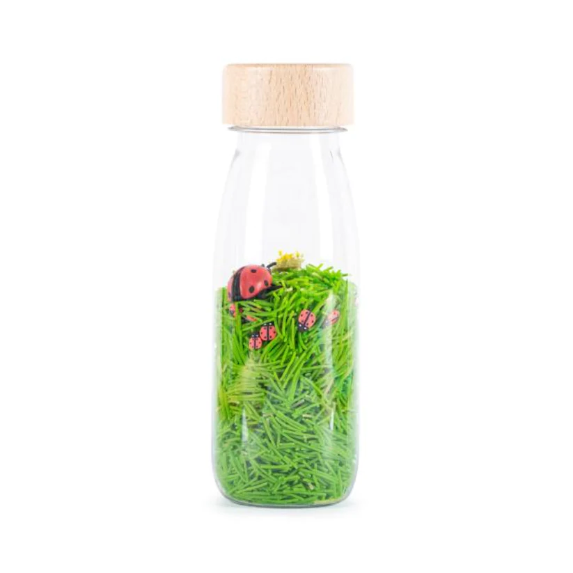 Imagen de Botella sensorial Petit Boum Sound Bottle Ladybirds