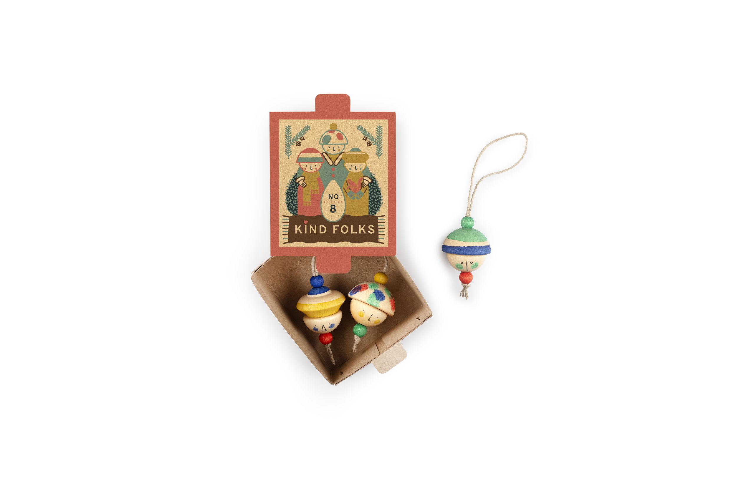 Imagen de Adornos navideños - Nº8 Kind Folks Grapat