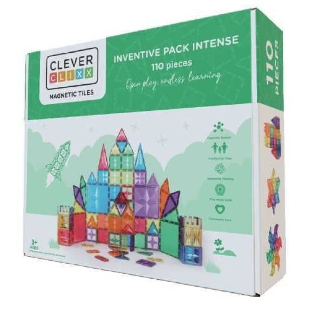 Img Galeria  CLEVERCLIXX "Pack Inventive Colores vivos" 110 piezas