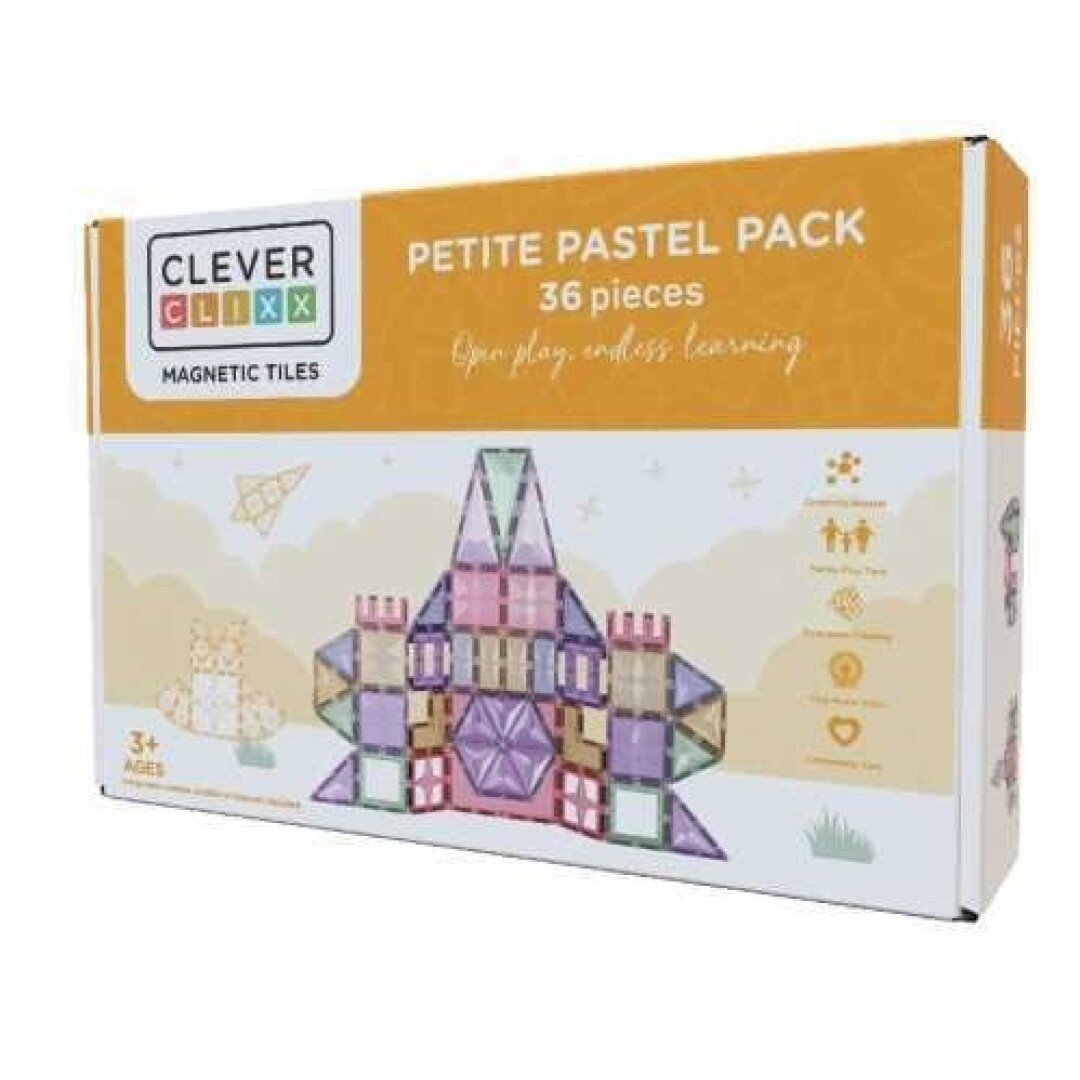 Imagen de CLEVERCLIXX "Pack Petite Pastel" 36 piezas