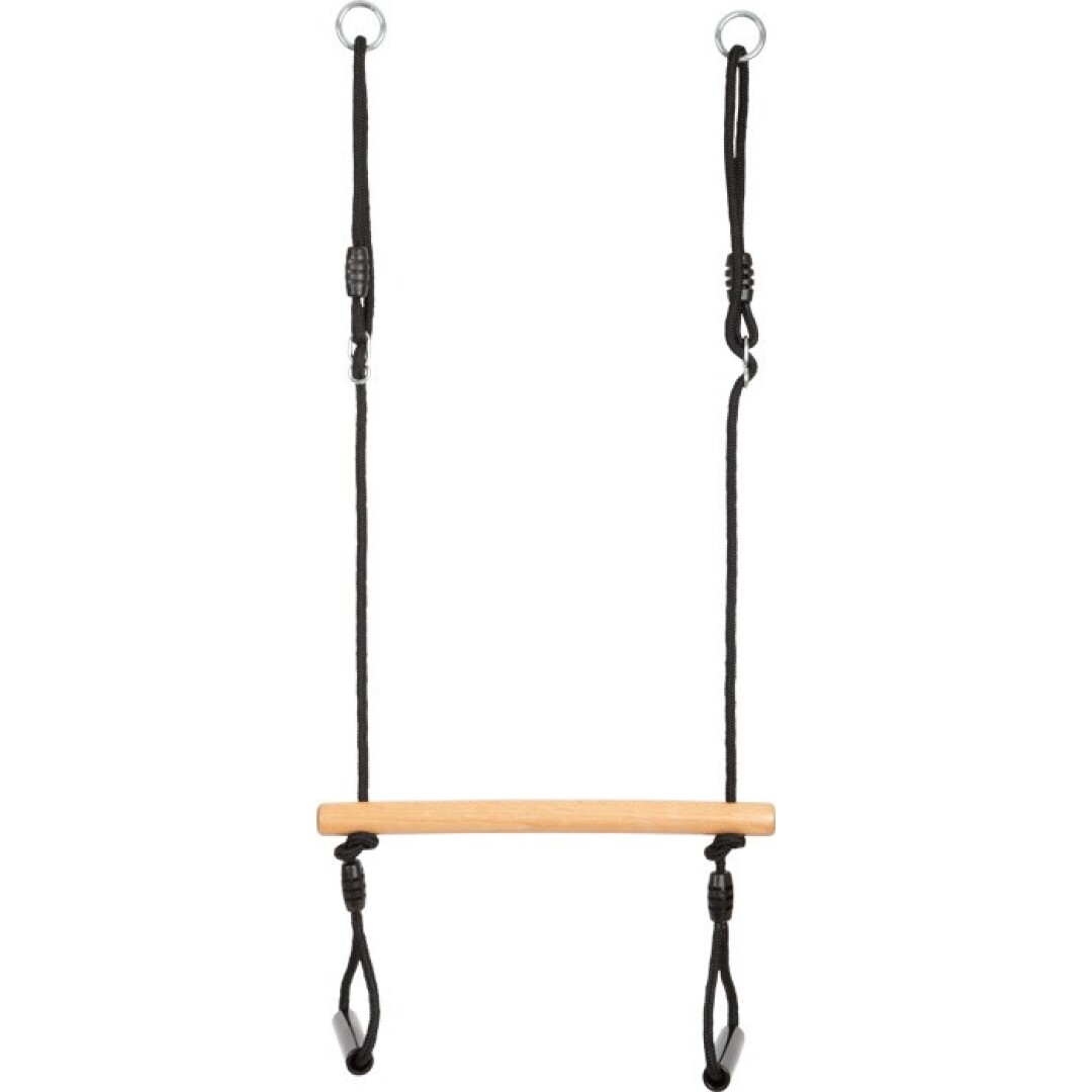 Imagen de Trapecio giratorio con anillas de gimnasia Black Line