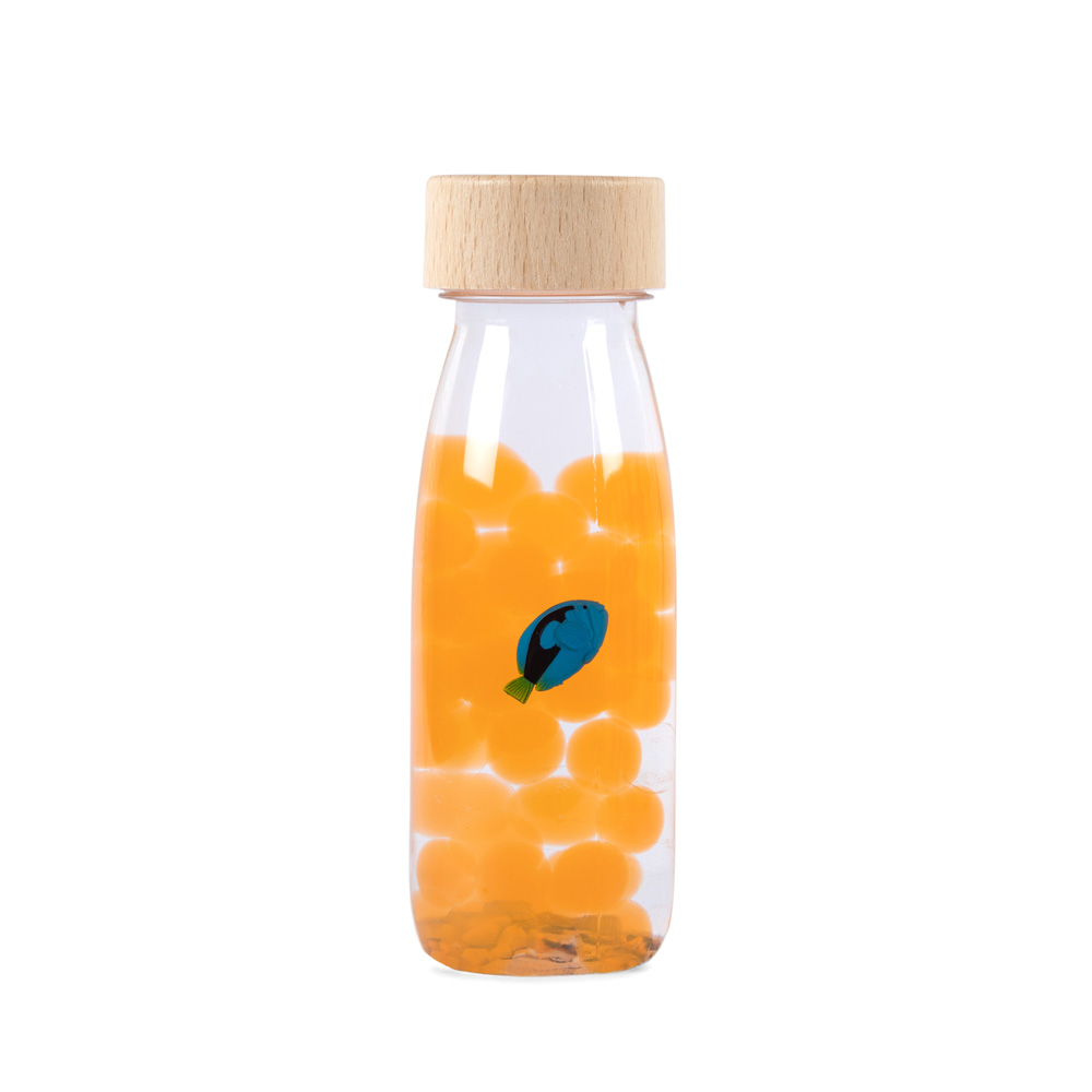 Imagen de Botella sensorial "Blue Tang" Petit Boum