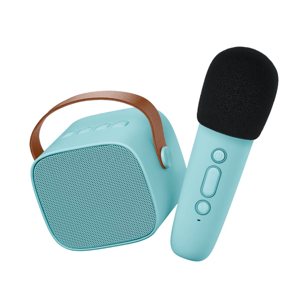Imagen de Altavoz Bluetooth y Karaoke Azul