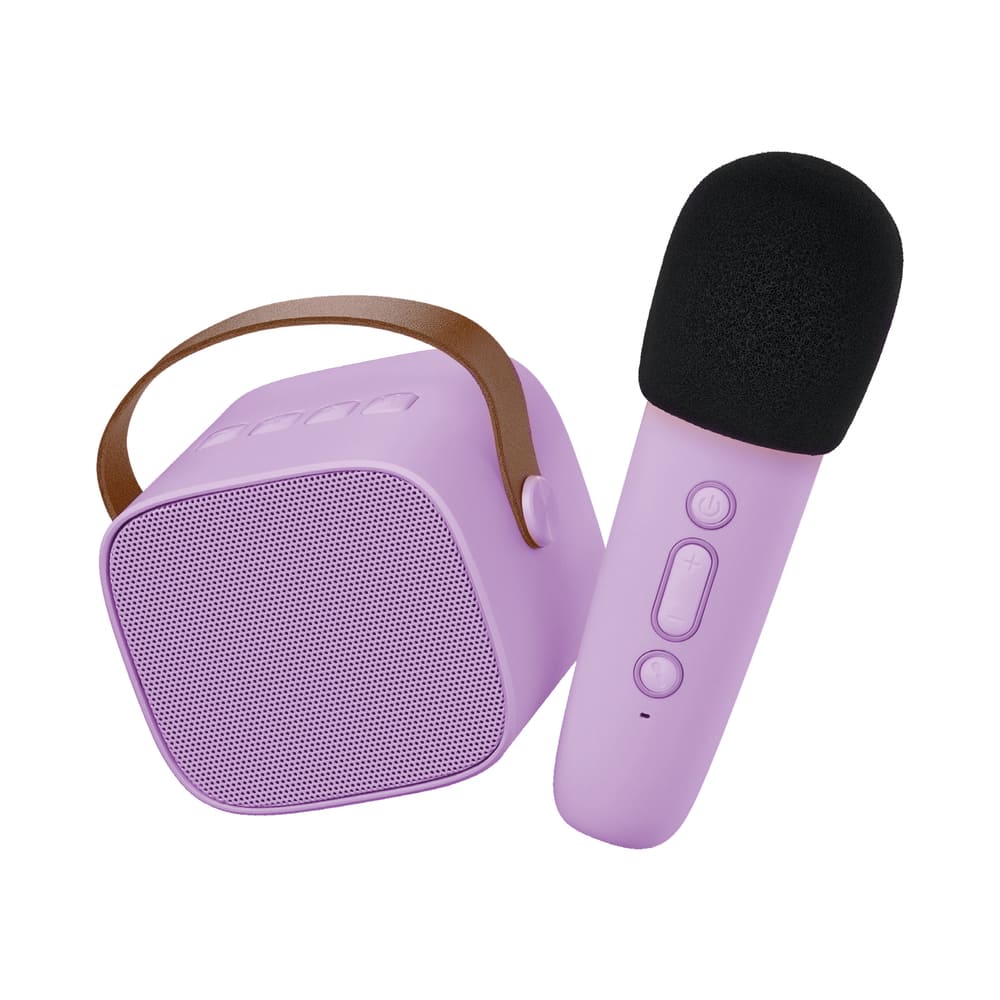 Imagen de Altavoz Bluetooth y Karaoke Violeta