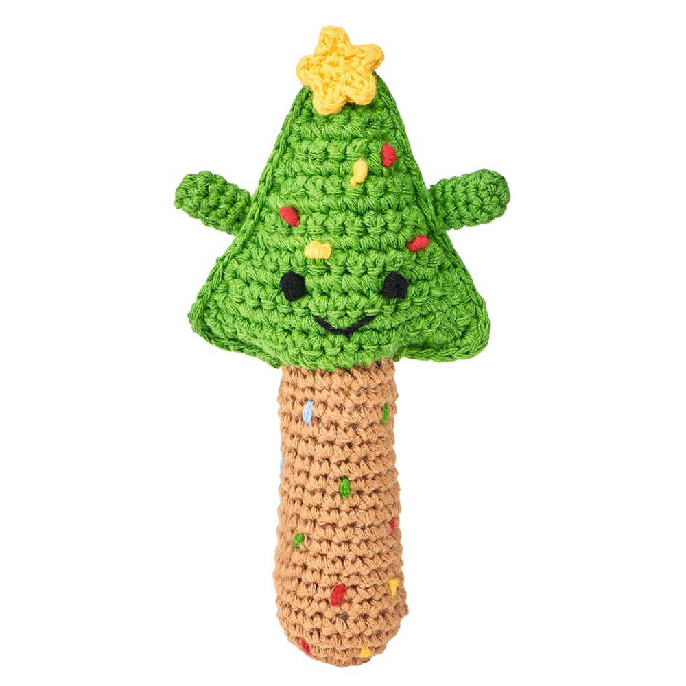 Imagen de Sonajero de crochet " Arbol de Navidad"