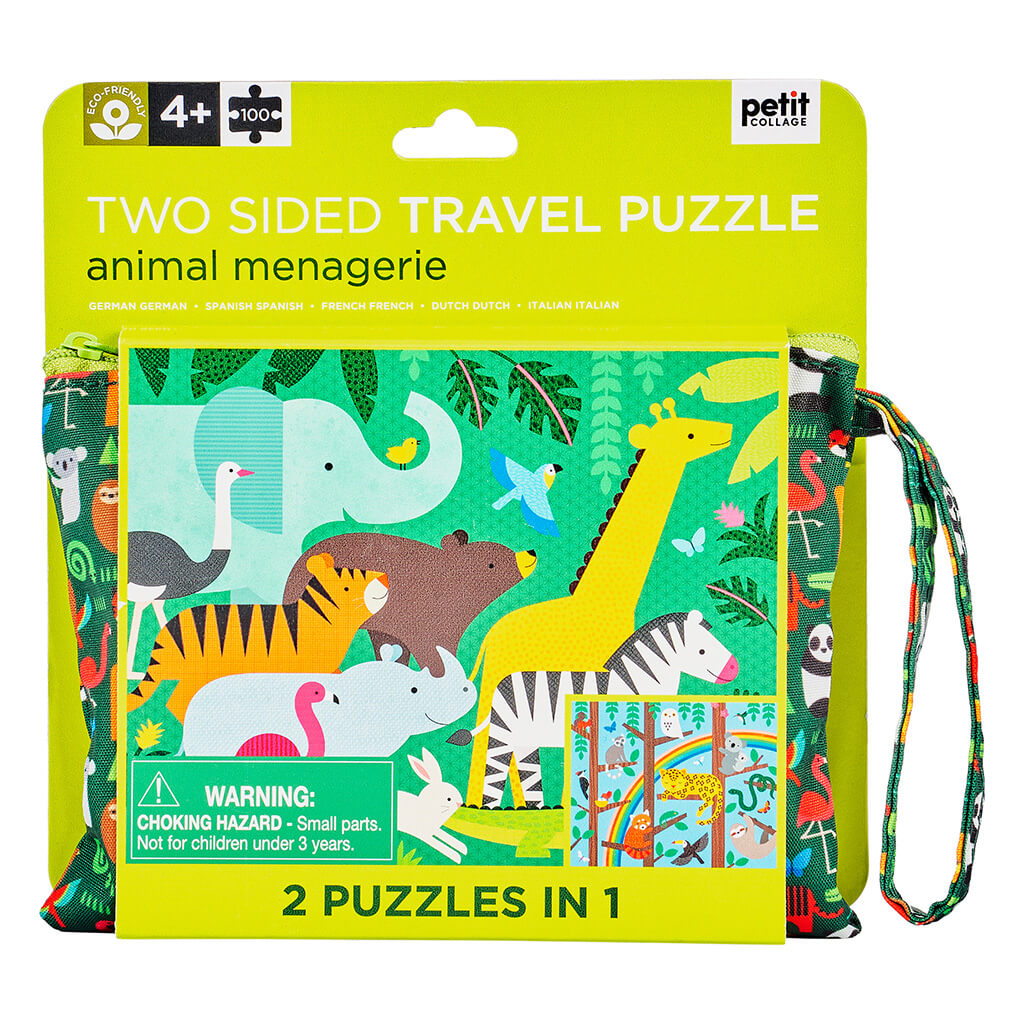 Imagen de Puzzle 2 en 1 "Animales de la Selva"