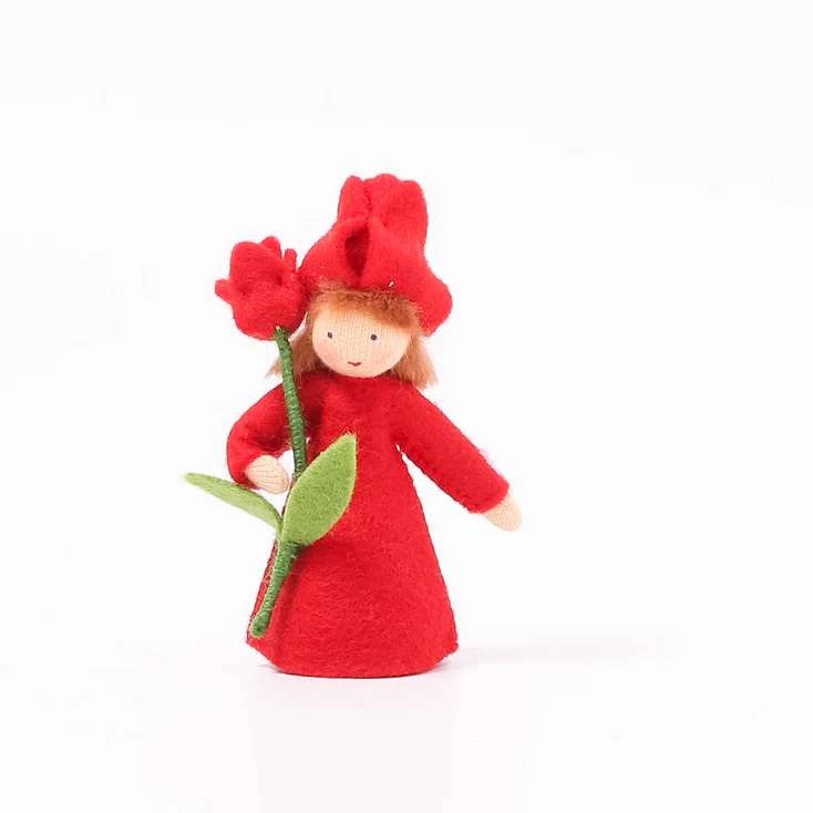 Imagen de Hada de las Flores "Tulipán Rojo"