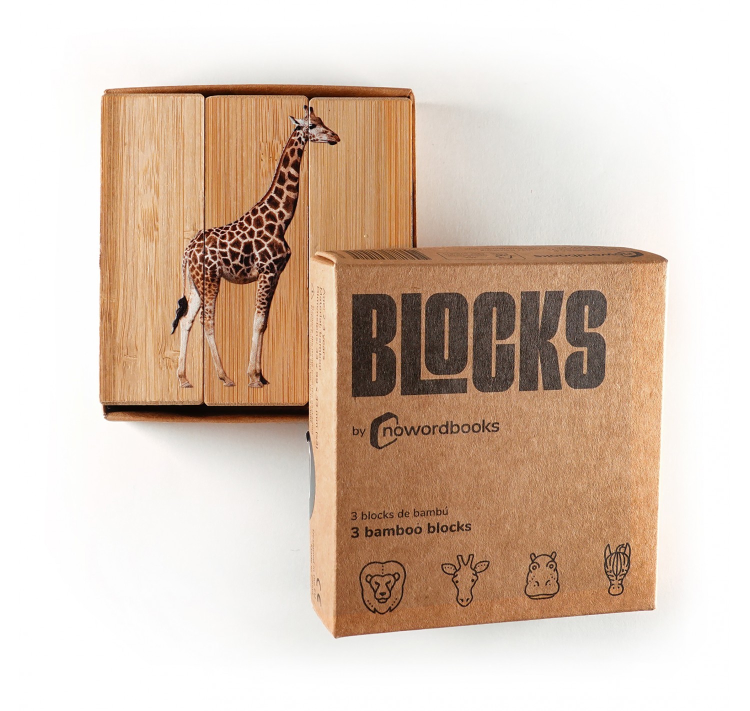 Imagen de Blocks de animales salvajes