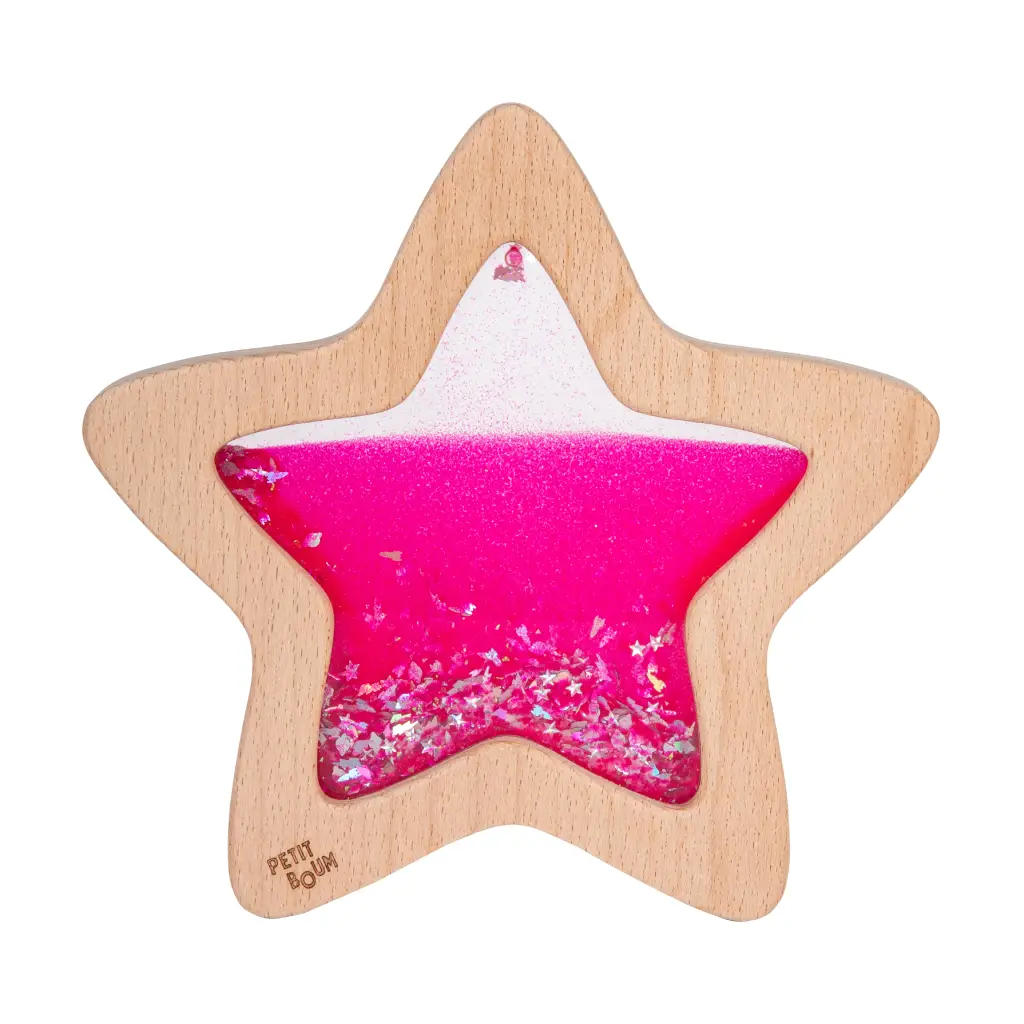 Imagen de Estrella sensorial Rosa "Nébula"