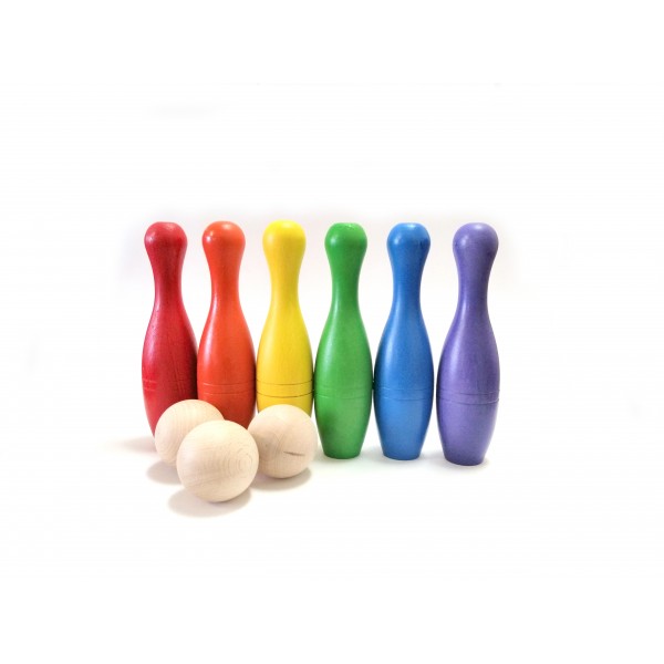 Imagen de Juego de bolos Arco iris 