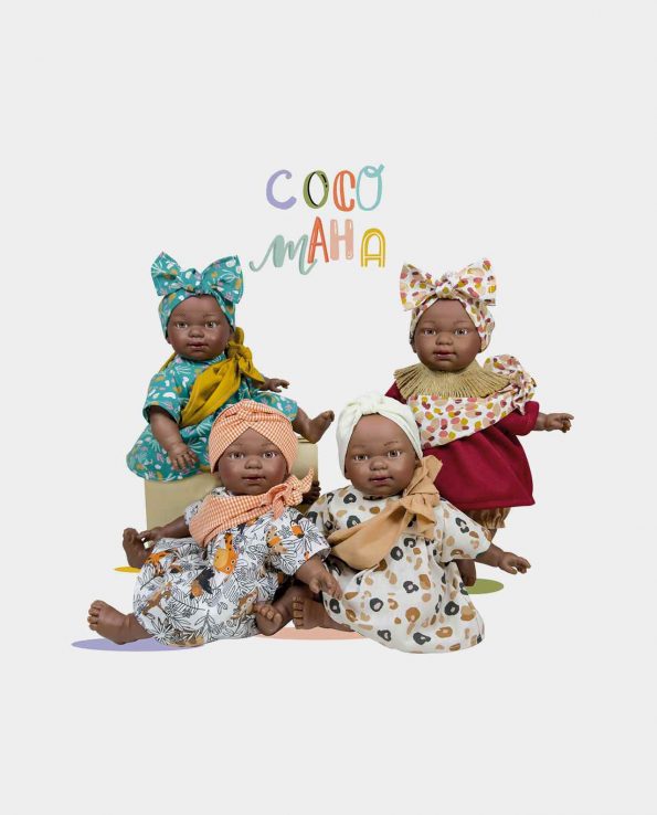 Imagen de Muñeca Coco Maha Soft Nines d´Onil