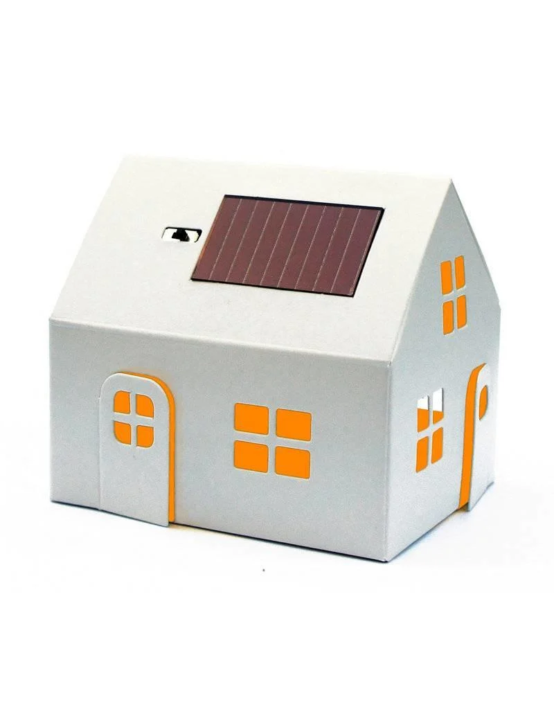 Imagen de Kit de construcción de energía solar Litogami - Casagami solar - casa blanca