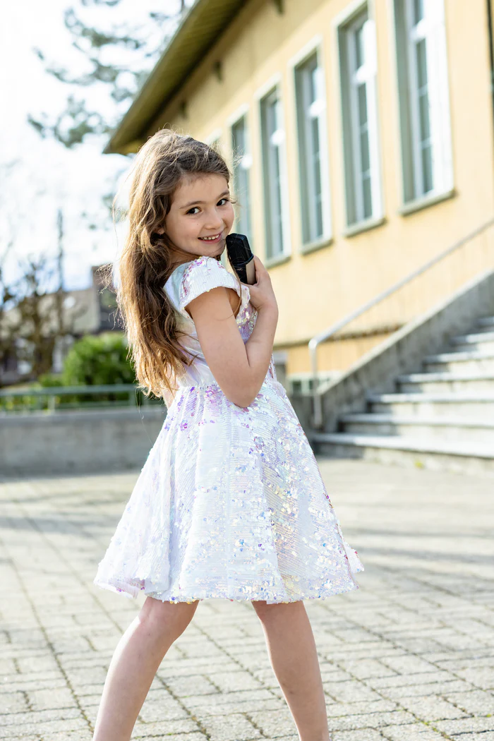 Imagen de Vestido de reina de concierto con lentejuelas