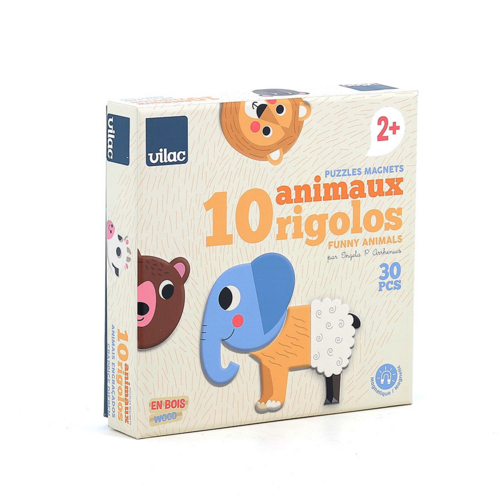 Imagen de Puzzles Magnéticos Animales Divertidos
